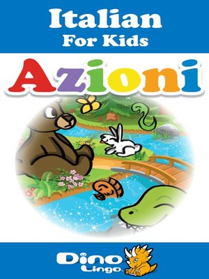 cover image of Italian for kids - Verbs storybook